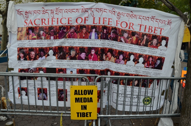 Faces of the self immolated in Tibet