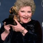 Patti Page - With her first and only Grammy in 1999.