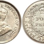 British Guiana 1911, 4 pence