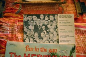 Saved souvenirs from their stint in Guyana