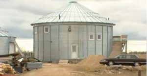 Grain Bin Home of Suraj Persaud