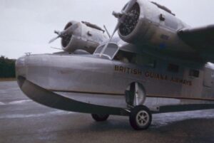 Grumman Goose at the MacKenzie Airstrip