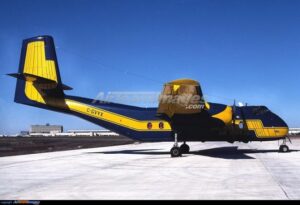 C-GVYX at Toronto International Airport 8th November 1980