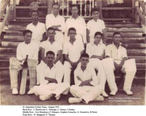 Saint Stanislaus Cricket Team - August 1951