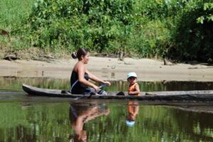 Korijaal or Corial, small canoe