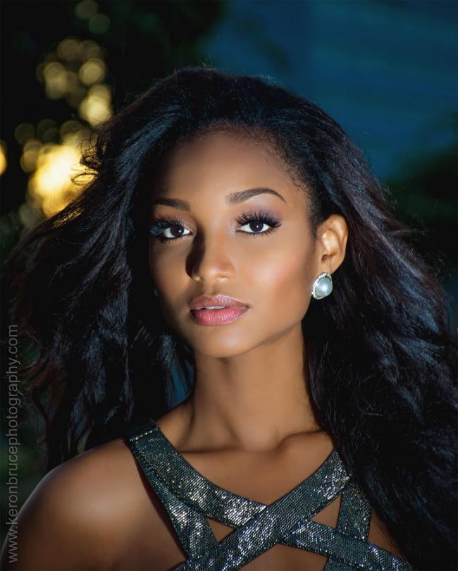 Niketa Barker Guyana s representative to Miss Universe 2014