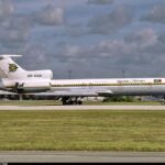 Tu154M registration 8R-GGA