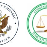 U.S. Embassy Georgetown & Guyana Supreme Court Seals