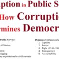 How Corruption in Public Services Undermines Democracy