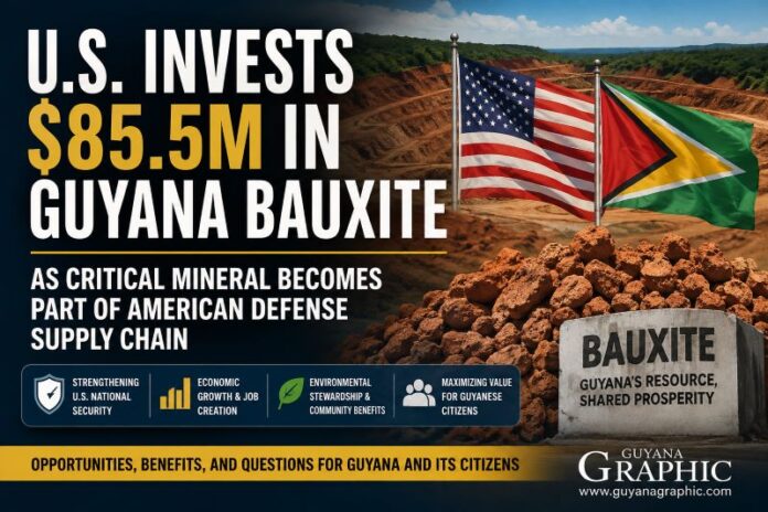 U.S. $85.5 Million Strategic Investment in Guyana Bauxite
